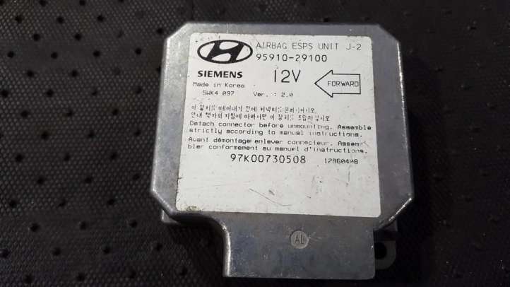 9591029100 Hyundai Elantra Oro pagalvių valdymo blokas