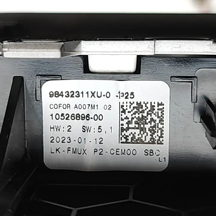 Peugeot 2008 II (2019 - ) 98432311XU Блок кнопок на панели — фото 6