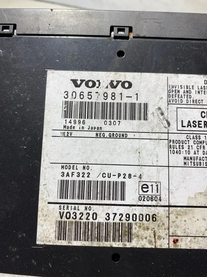 Volvo XC90 (2002 - 2006) 306579811 Магнитола / мультимедийная система — фото 5