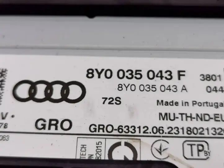 Audi A3/S3 8Y (2020 - ) 8Y0035043F Магнитола / мультимедийная система — фото 8