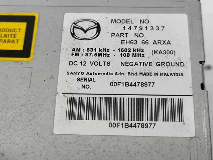 Mazda CX-7 (2009 - 2014) EH6366ARXA Магнитола / мультимедийная система — фото 3