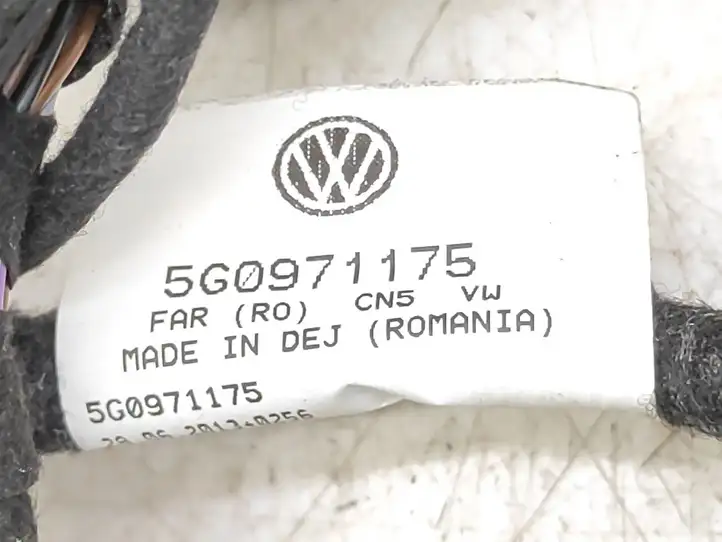 Volkswagen Golf VII (2013 - 2019) 5G1971147AN Жгут проводов крышки багажника — фото 2