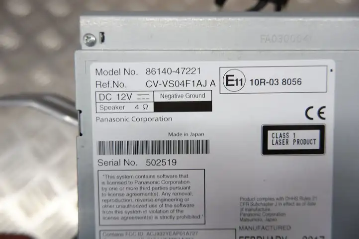 Toyota Prius+ (ZVW40) (2011 - 2018) 8614047221 Магнитола / мультимедийная система — фото 6