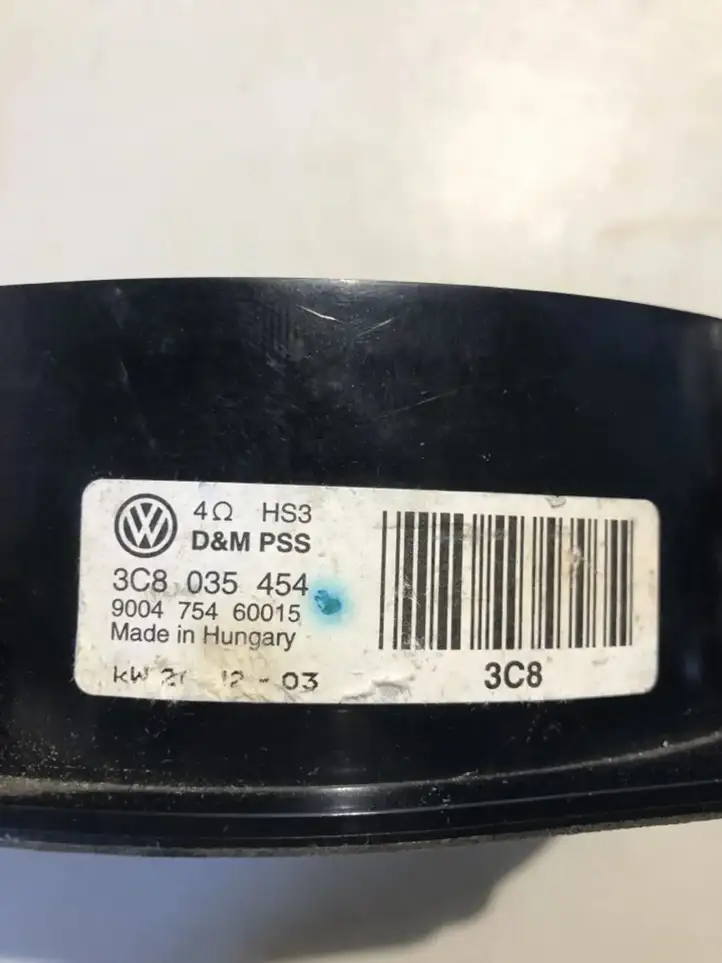 Volkswagen PASSAT CC (2012 - 2017) 3C8035454 Динамики передних дверей — фото 3