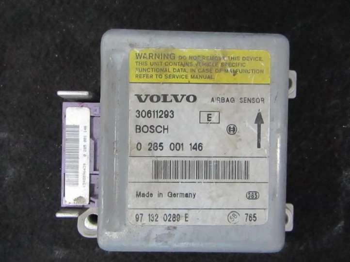 0285001146 Volvo S40, V40 Oro pagalvių valdymo blokas