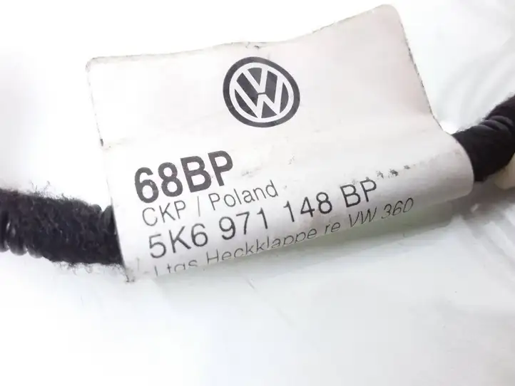 Volkswagen Golf VI (2009 - 2013) 5K6971148Bp Жгут проводов крышки багажника — фото 2