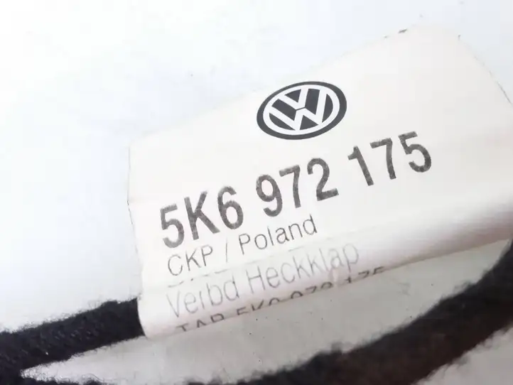 Volkswagen Golf VI (2009 - 2013) 5K6972175 Жгут проводов крышки багажника — фото 2