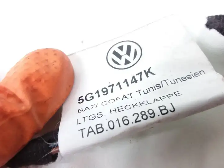 Volkswagen Golf VII (2013 - 2019) 5G1971147K Жгут проводов крышки багажника — фото 2