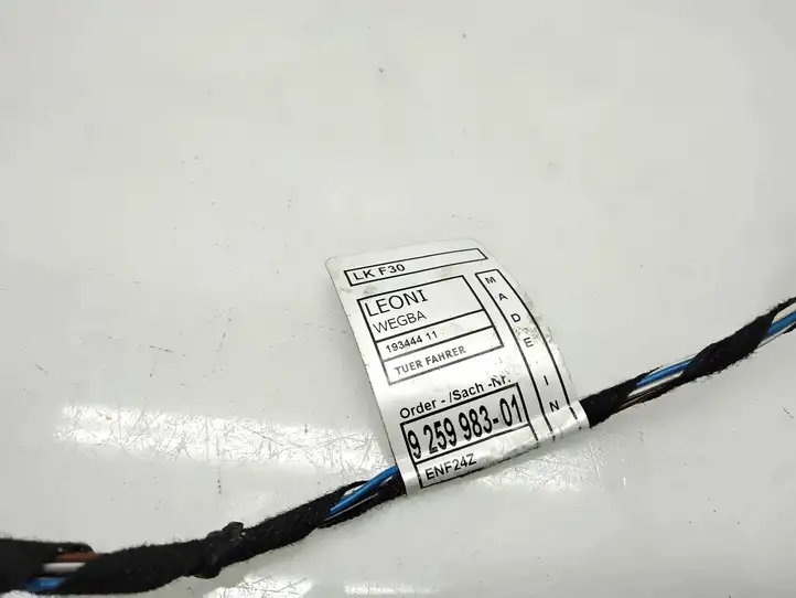 BMW 3 F30 F35 F31 (2012 - 2018) 925998301 Проводка передней двери — фото 8