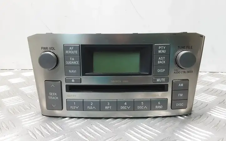 Toyota Avensis T250 (2006 - 2009) 8612005120 Магнитола / мультимедийная система — фото 1