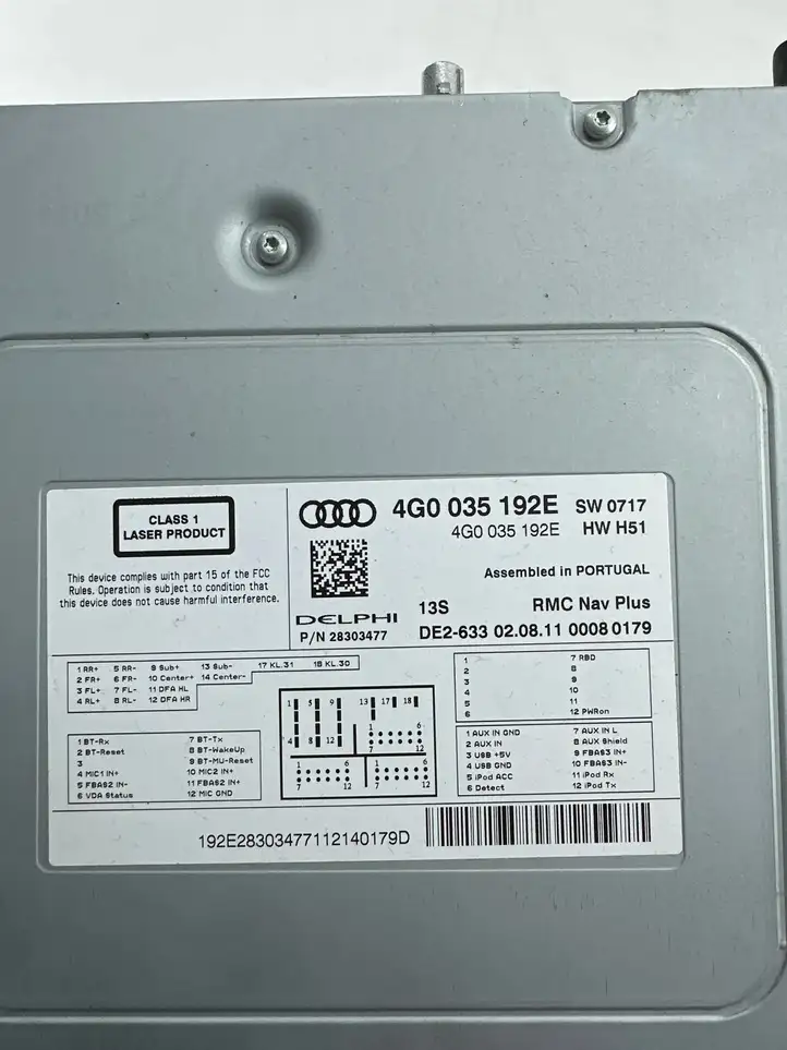Audi A7 S7 4G (2010 - 2014) 4G0035192E Магнитола / мультимедийная система — фото 3