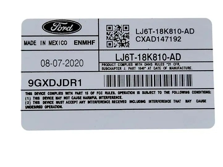 Ford Escape IV (2020 - ) LJ6T18K810AD Магнитола / мультимедийная система — фото 4