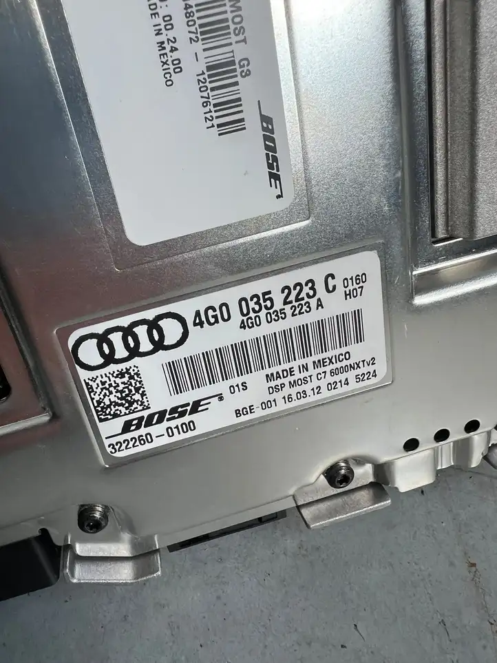 Audi A6 C7 (2014 - 2018) 4G0035223C Усилитель звука — фото 9
