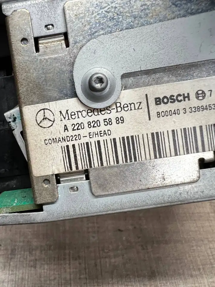 Mercedes-Benz S W220 (1998 - 2006) A2208205889 Магнитола / мультимедийная система — фото 3