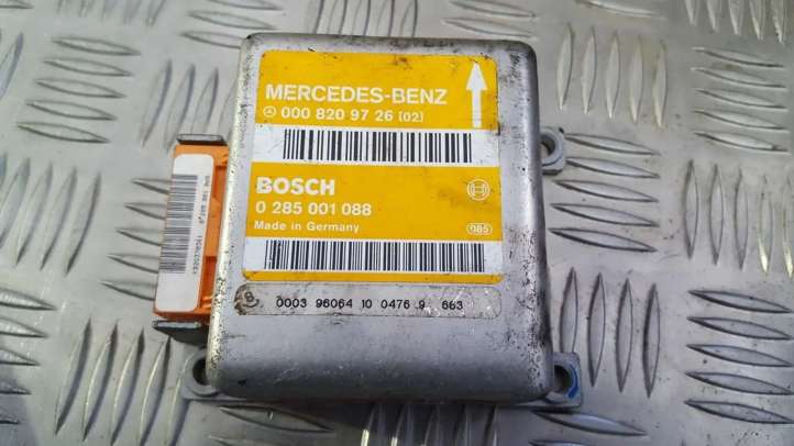 0008209726 Mercedes-Benz E W210 Oro pagalvių valdymo blokas