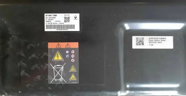 Renault Zoe (2012 - ) 295109788R Модуль аккумуляторной батареи гибридного автомобиля / электромобиля — фото 2