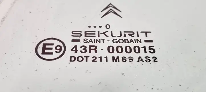 Citroen Xsara Picasso (1999 - 2012) DOT211M89AS2 Стекло задней двери — фото 2