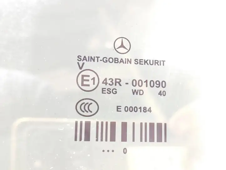 Mercedes-Benz E W212 (2009 - 2016) 43R001090 Стекло задней двери — фото 2