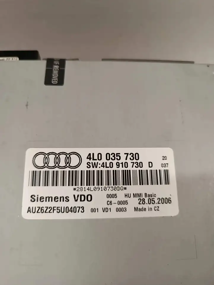 Audi Q7 4L (2005 - 2009) 4L0035730 Навигационный привод CD/DVD — фото 4