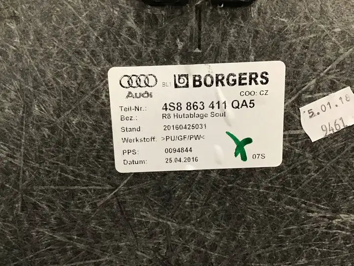 Audi R8 4S (2015 - ) 4S8863411 Прочие детали салона — фото 5