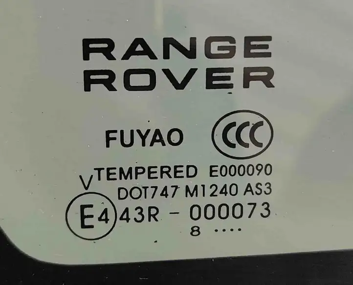 Land Rover Range Rover Sport L461 (2017 - ) 43R000073 Заднее боковое стекло — фото 5