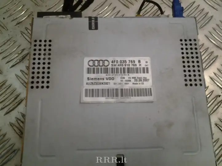 Audi A6 S6 C6 4F (2004 - 2008) 4F0035769B Магнитола / мультимедийная система — фото 2