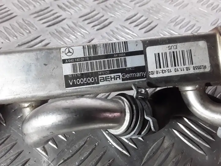 Mercedes-Benz A W169 (2004 - 2012) A6401400975 Охладитель клапана EGR — фото 3