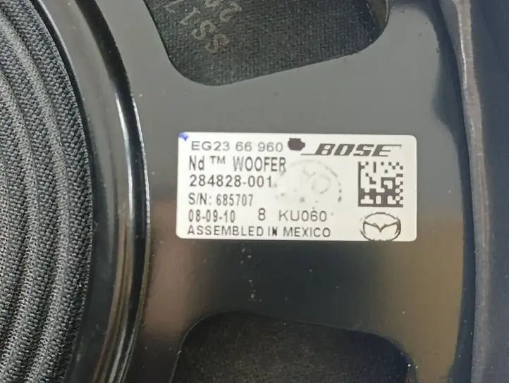Mazda CX-7 (2009 - 2014) BR8W66960A Комплект аудиосистемы — фото 7