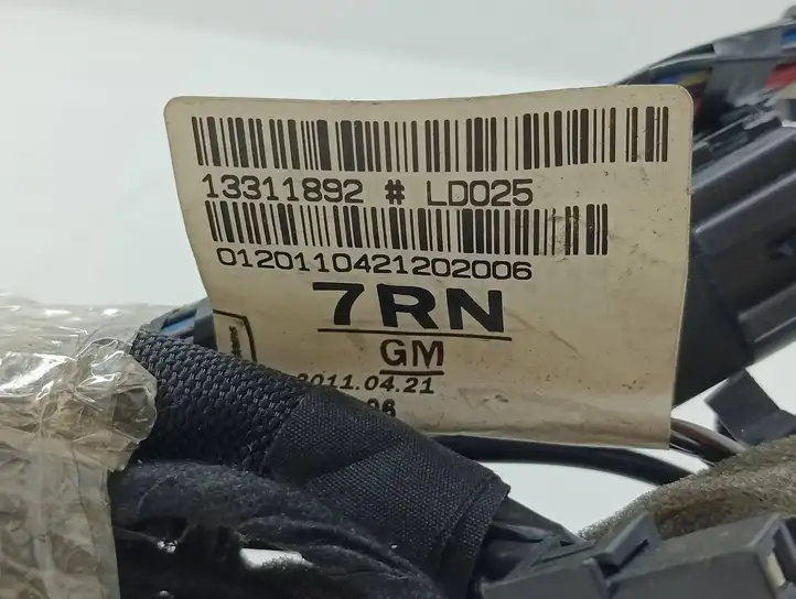 Opel Astra J (2009 - 2012) 13311892 Жгут проводов крышки багажника — фото 5
