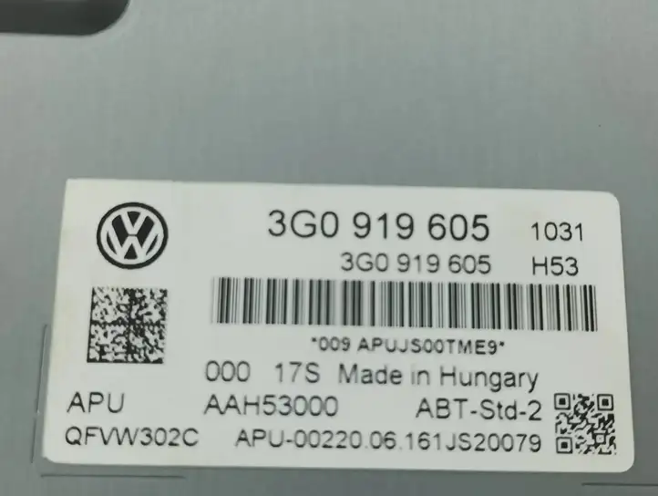 Volkswagen PASSAT B8 (2015 - ) 3G0919605 Магнитола / мультимедийная система — фото 6