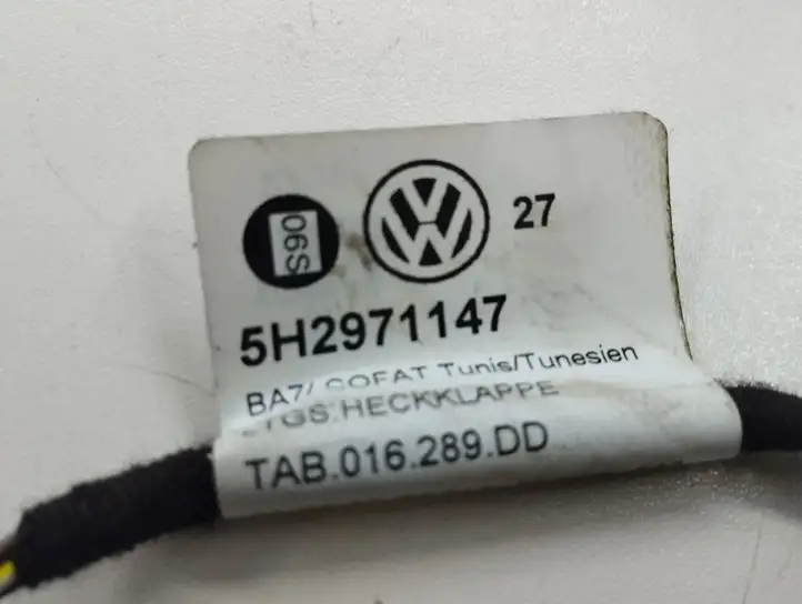 Volkswagen Golf VIII (2019 - ) 5H2971147 Жгут проводов крышки багажника — фото 8