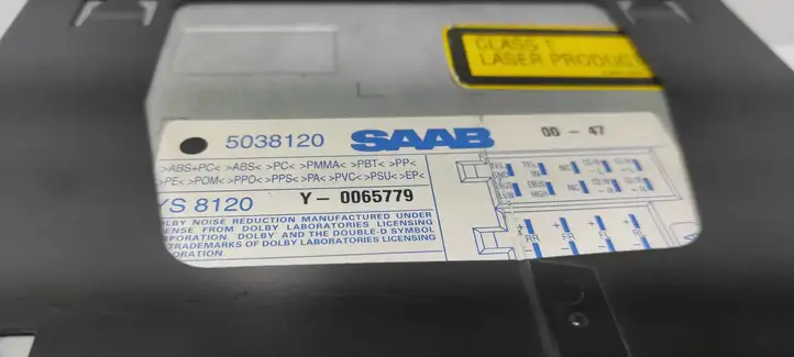 Saab 9-5 (1998 - 2005) 5038120 Магнитола / мультимедийная система — фото 7