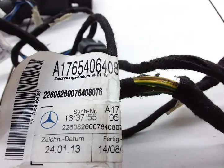 Mercedes-Benz A W176 (2012 - 2018) A1765406408 Проводка задней двери — фото 4