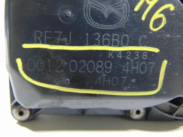 Mazda 6 (2005 - 2007) RF7J136B0C Дроссельная заслонка — фото 6