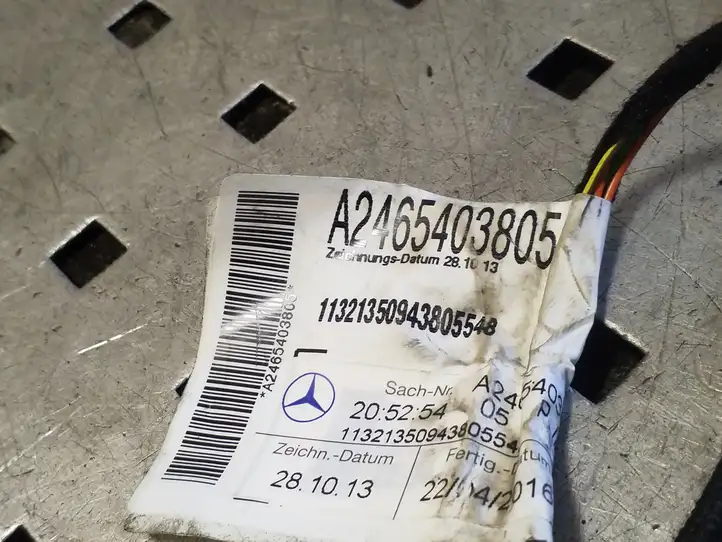 Mercedes-Benz B-class W246 (2014 - 2018) A2465403805 Проводка передней двери — фото 2