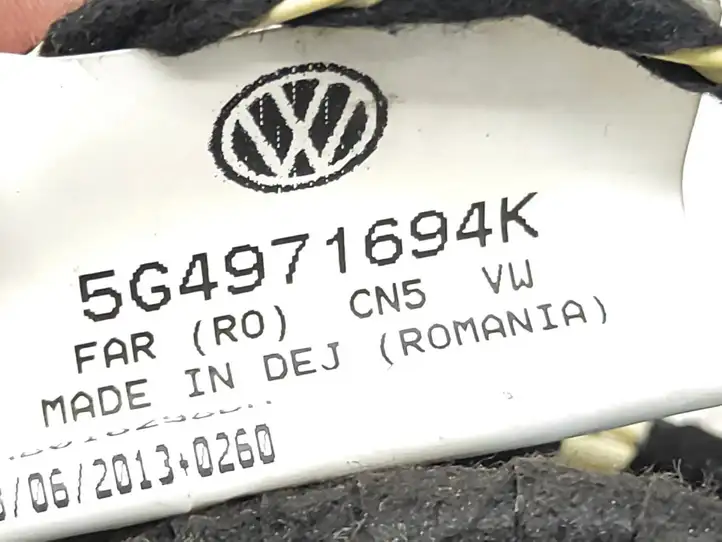 Volkswagen Golf VII (2013 - 2019) 5G4971694K Проводка задней двери — фото 7