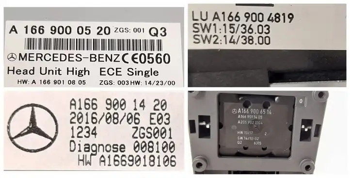 Mercedes-Benz GLE W166/C292 (2015 - 2019) Магнитола / мультимедийная система — фото 26