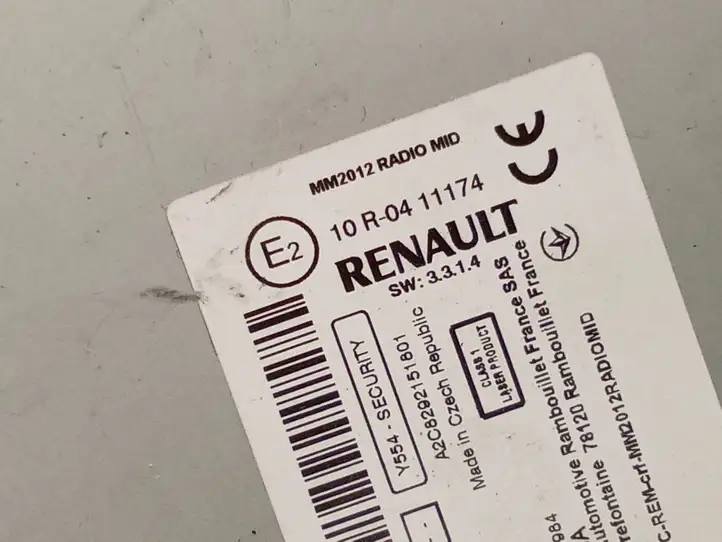 Renault Kangoo II (2014 - 2021) 10R0411174 Магнитола / мультимедийная система — фото 4