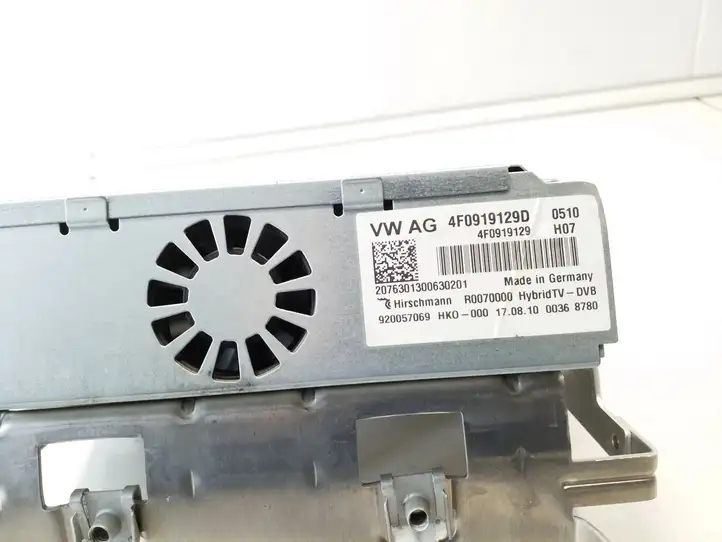 Audi A6 S6 C6 4F (2004 - 2008) 4F0919129D Магнитола / мультимедийная система — фото 3