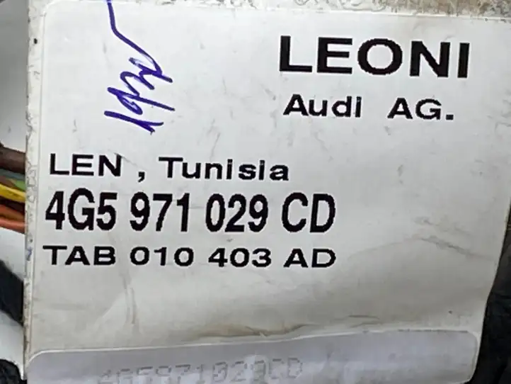 Audi A6 C7 (2011 - 2014) 4G5971029CD Проводка передней двери — фото 6
