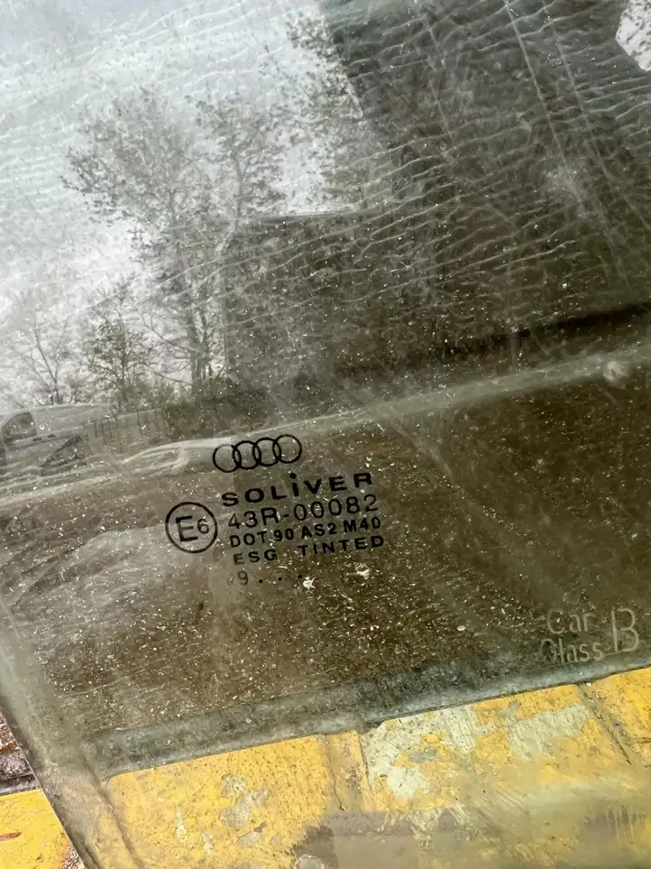 Audi A6 S6 C6 4F (2008 - 2011) 43R00082 Стекло передней двери — фото 4