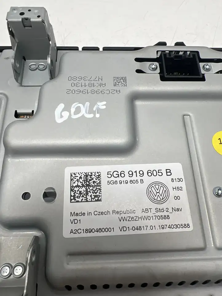 Volkswagen Golf VII (2013 - 2019) 5G6919605B Магнитола / мультимедийная система — фото 7