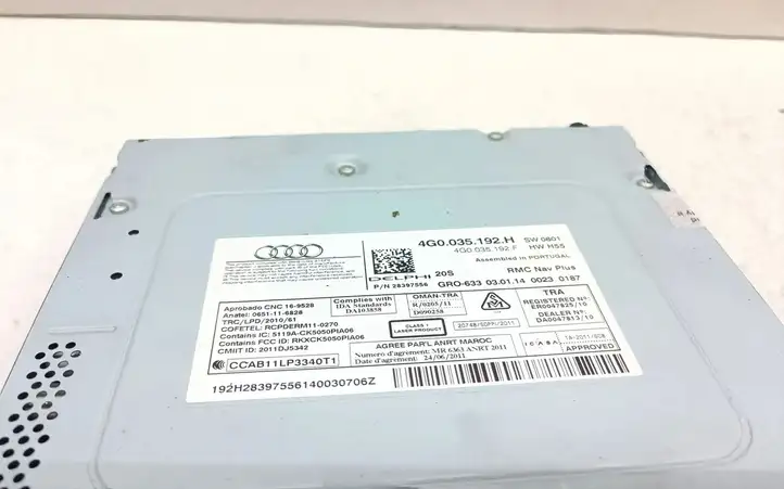 Audi A6 C7 (2011 - 2014) 4G0035192H Магнитола / мультимедийная система — фото 3