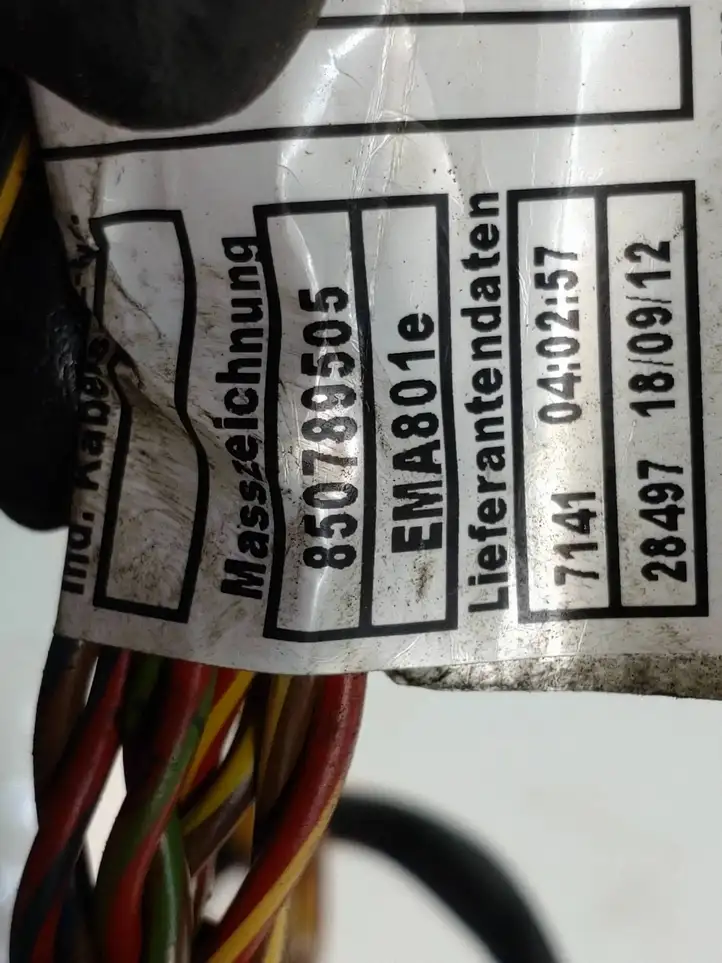 BMW 3 F30 F35 F31 (2012 - 2018) 850789907 Проводка двигателя — фото 12