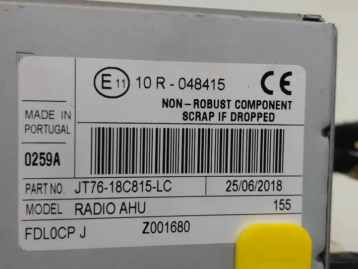 Ford Transit Courier (2014 - 2022) JT7618C815LC Магнитола / мультимедийная система — фото 10