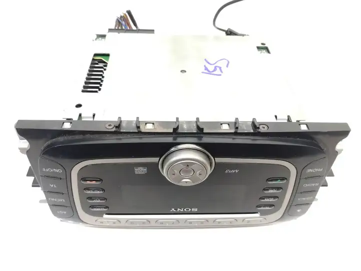 Ford S-MAX (2006 - 2010) 7S7T18C939AF Магнитола / мультимедийная система — фото 11