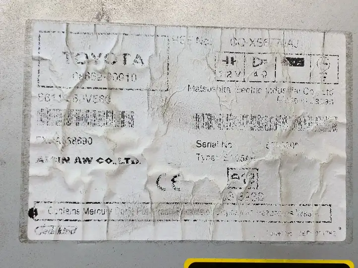 Toyota Avensis T250 (2006 - 2009) 0866200910 Магнитола / мультимедийная система — фото 13