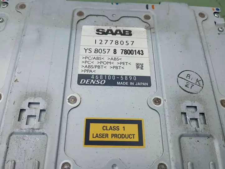 Saab 9-5 (2006 - 2010) 12778057 Магнитола / мультимедийная система — фото 4