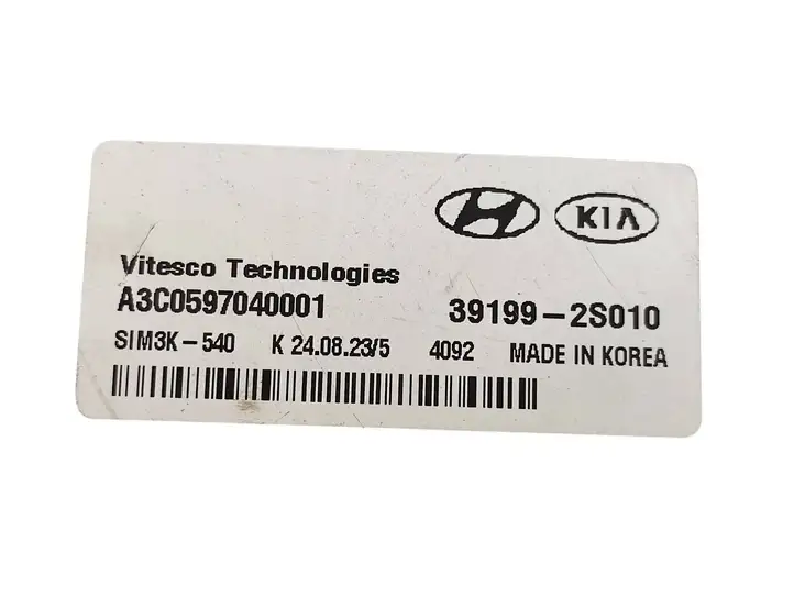 Kia Sportage (2021 - ) 391992S010 Блок управления двигателем (ЭБУ) — фото 9
