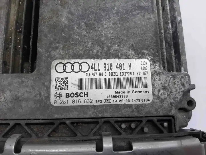 Audi Q7 4L (2009 - 2015) 4L0907401C Блок управления двигателем (ЭБУ) — фото 3